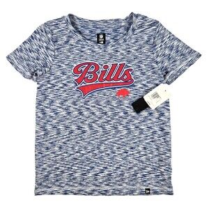 Buffalo Bills Women’s T-Shirt Small Blue NFL Team Apparel Short Sleeve NWT